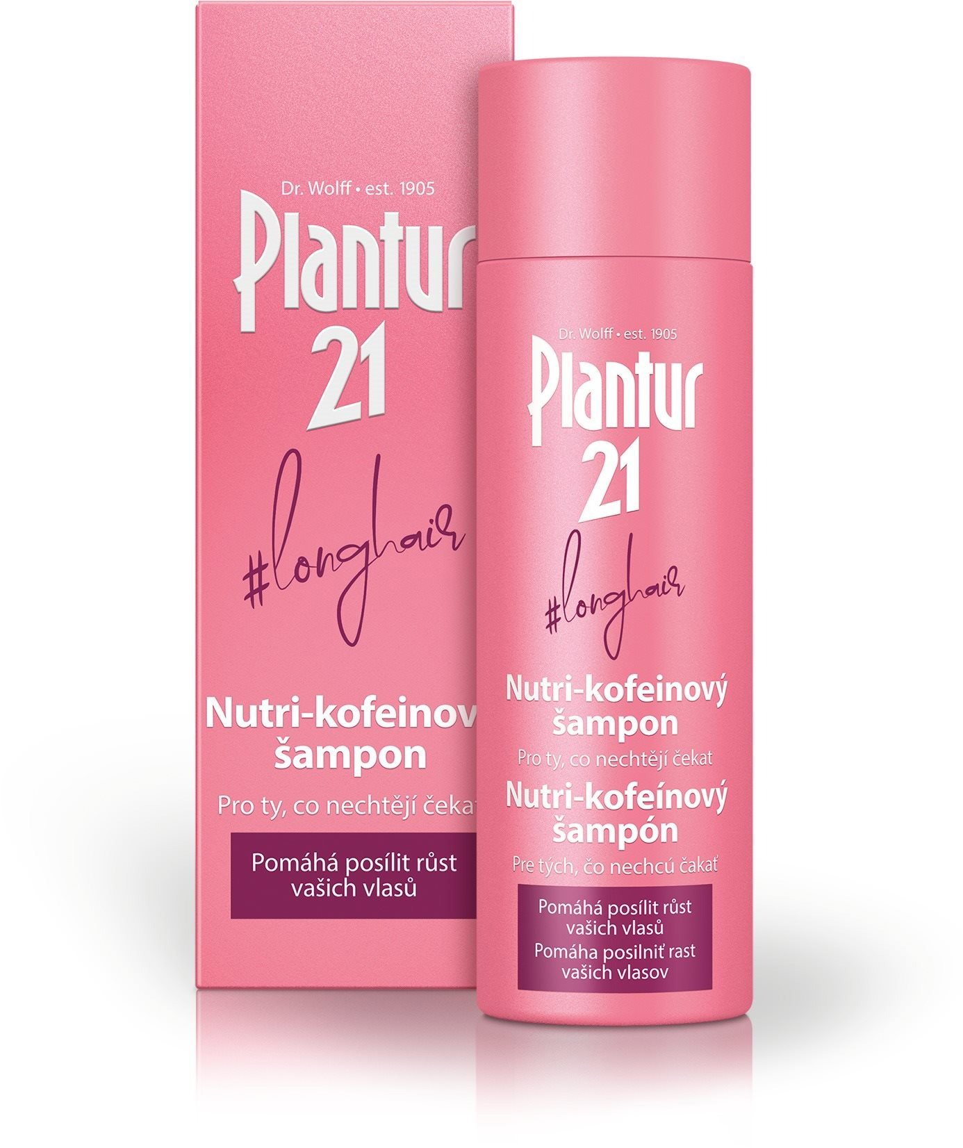Sampon PLANTUR21 Nutri-koffein sampon #longhair 200 ml