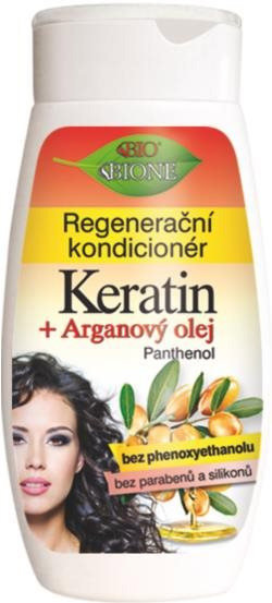 BIONE COSMETICS Bio Keratin és Argan olaj regeneráló kondicionáló 260 ml