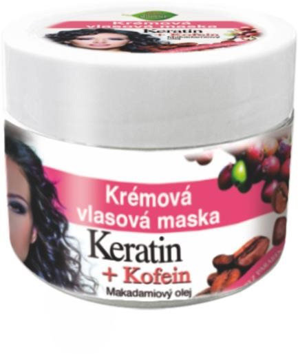 BIONE COSMETICS Bio Keratin és koffein hajmaszk 260 ml
