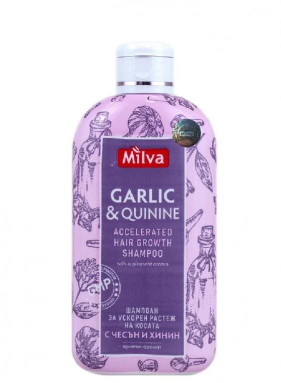 MILVA sampon fokhagymával és kininnel 200 ml