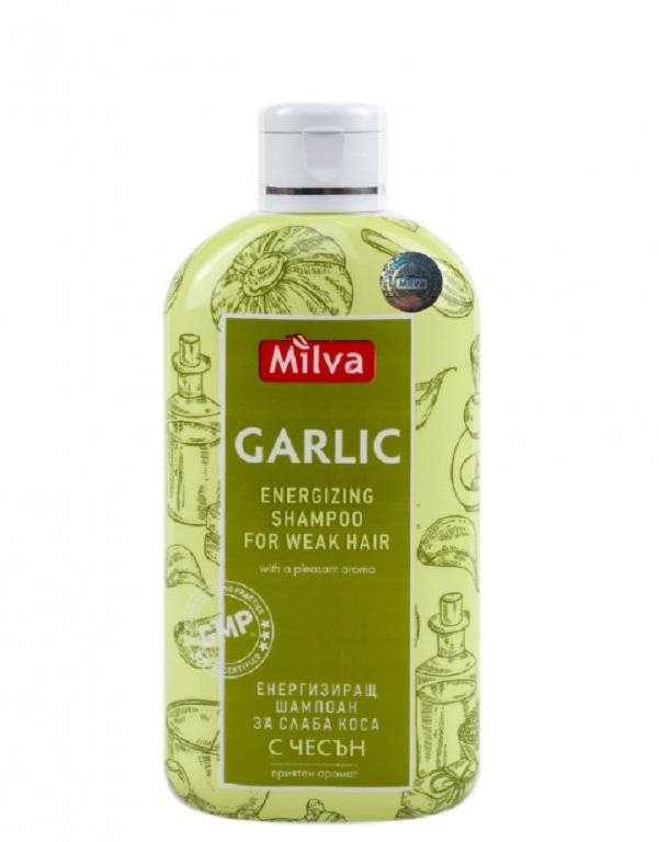 MILVA sampon Fokhagymás sampon 200 ml