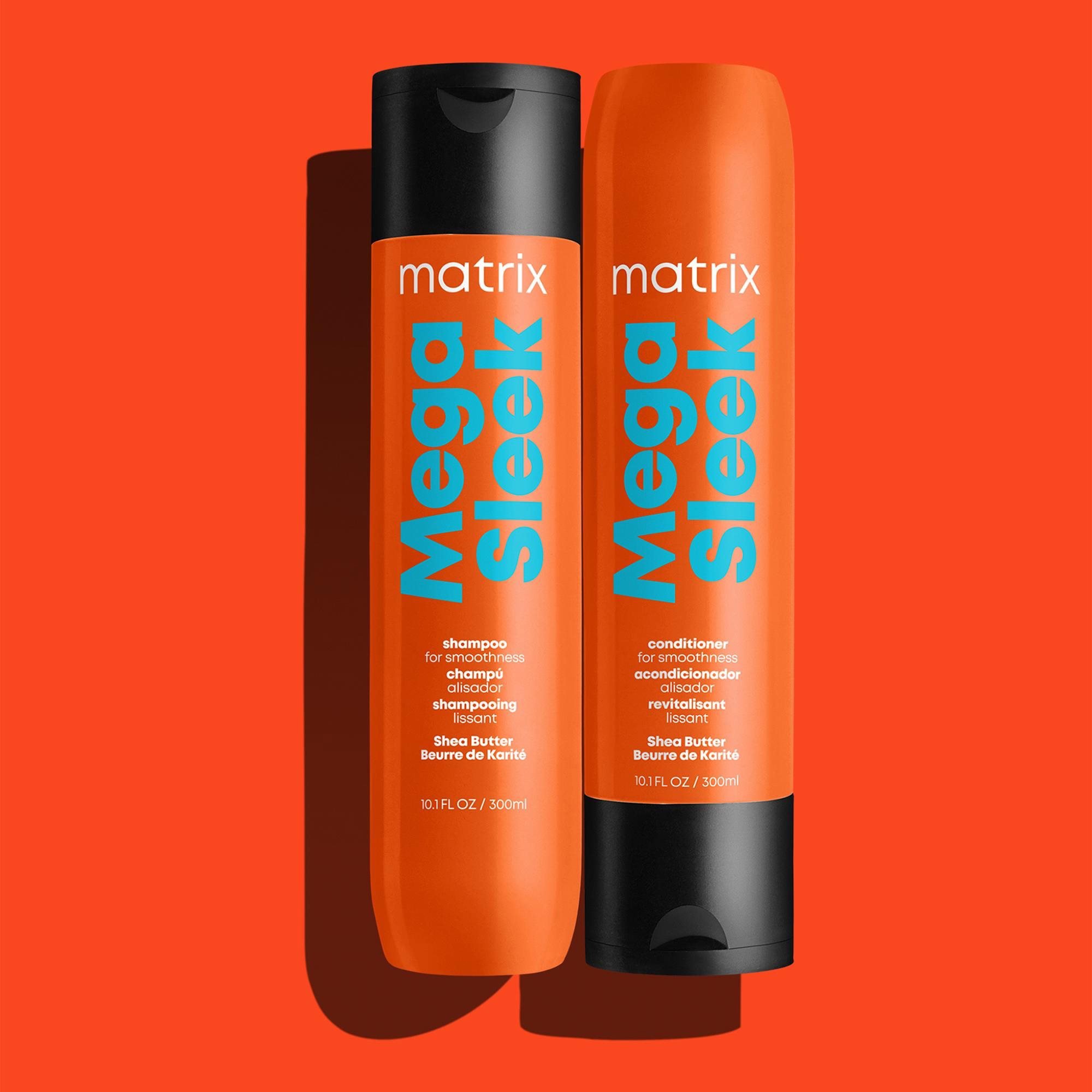 MATRIX Mega Sleek sampon rakoncátlan és göndör hajra
