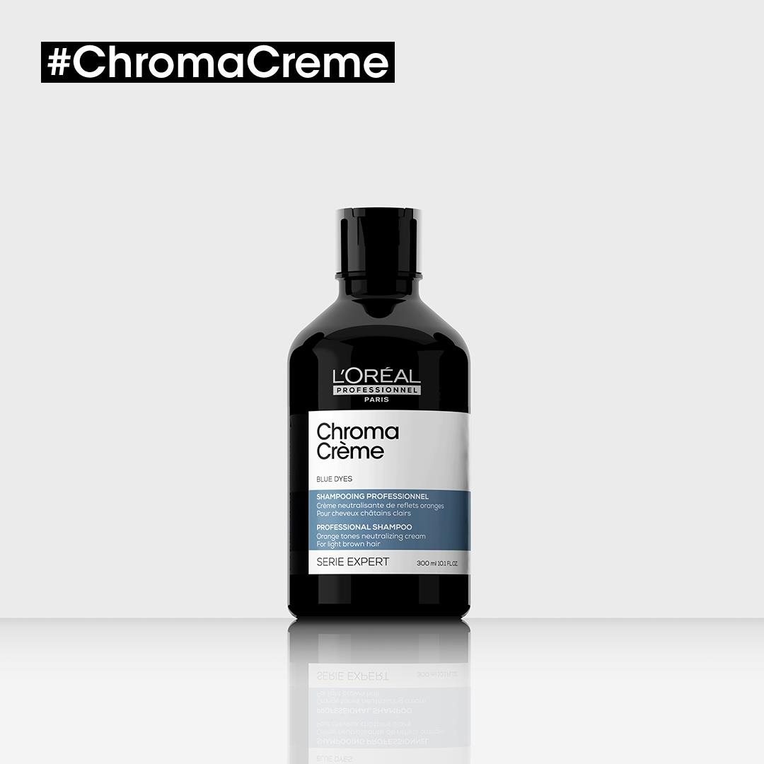 L'ORÉAL PROFESSIONNEL Serie Expert Chroma Creme Blue Dyes Shampoo hamvasító sampon