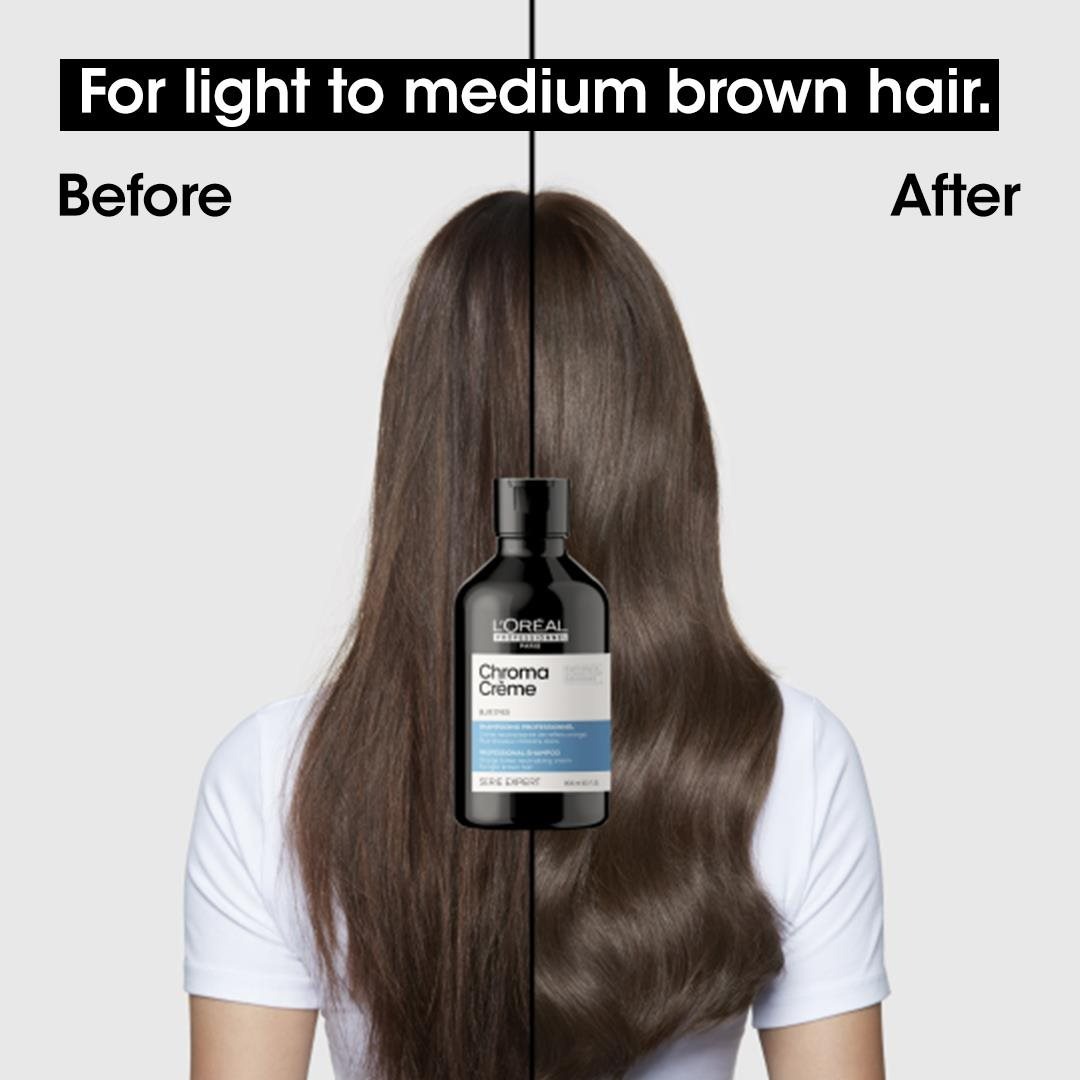 L'ORÉAL PROFESSIONNEL Serie Expert Chroma Creme Blue Dyes Shampoo hamvasító sampon