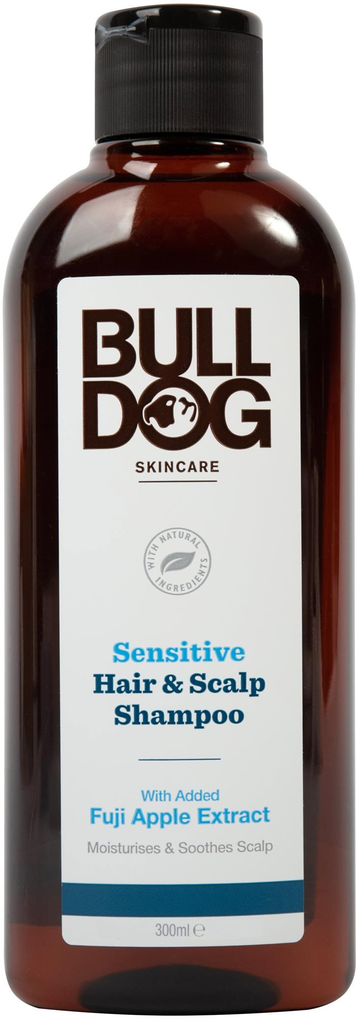 Férfi sampon BULLDOG Sensitive sampon Fuji Apple Extract 300 ml