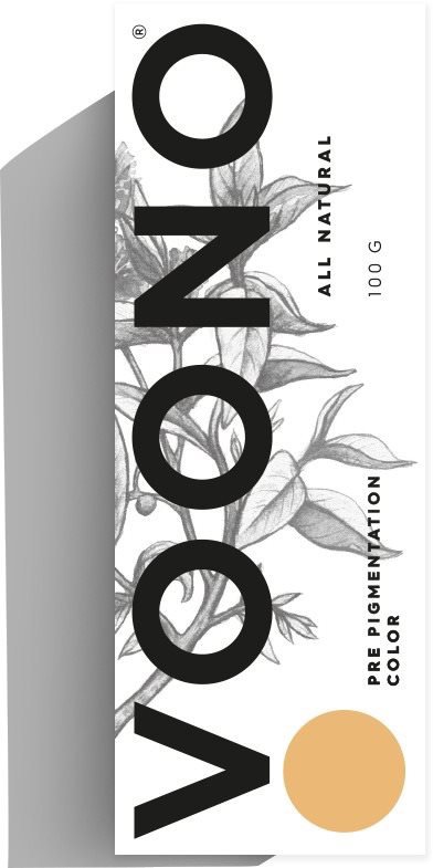 VOONO Pre - pigment color henna hajfesték 100 g