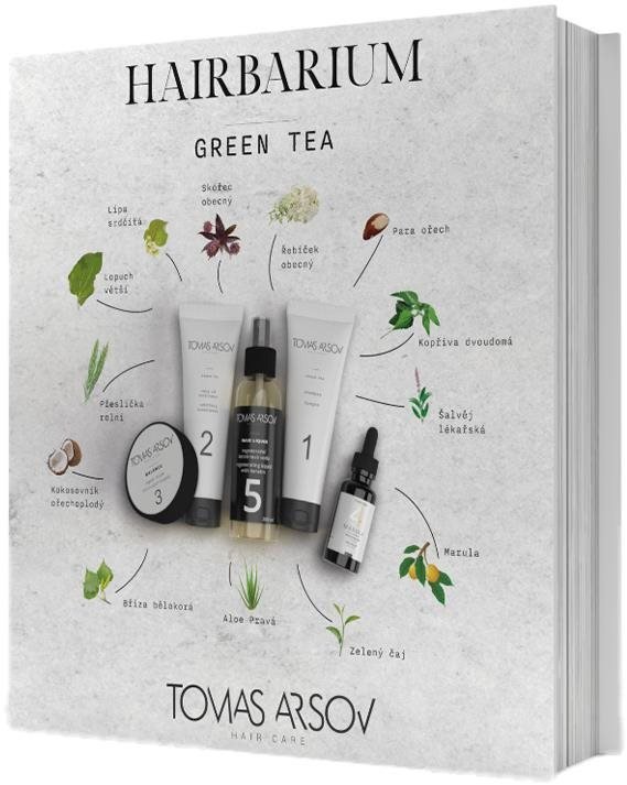 Tomas Arsov HAIRBARIUM zöld tea készlet 850 ml hajkozmetikai készlet Tomas Arsov HAIRBARIUM zöld tea készlet 850 ml