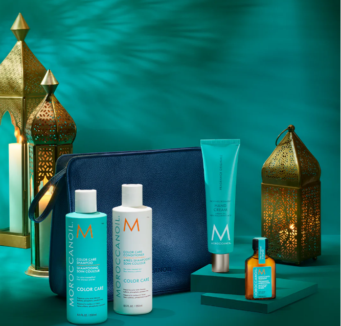 MOROCCANOIL Luminous Wonders Color Care Set 625 ml hajápoló készlet