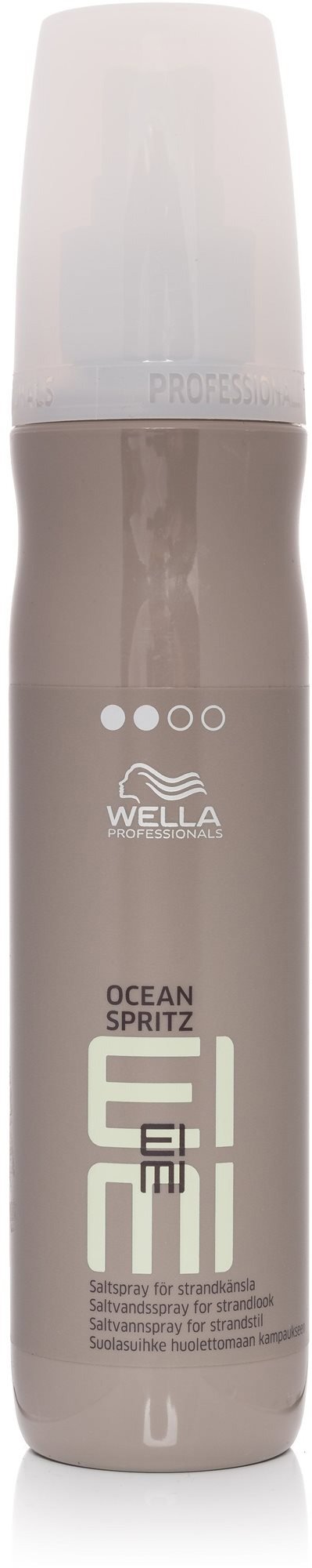 A WELLA PROFESSIONALS Eimi Ocean Spritz Spray göndör és hullámos hajra használható.