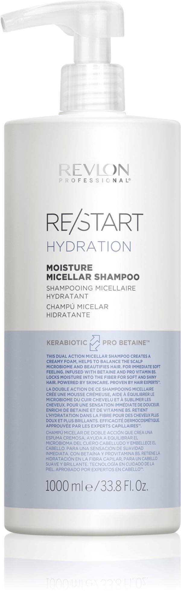 REVLON PROFESSIONAL Re/Start Hydration Moisture Micellás sampon 1000 ml