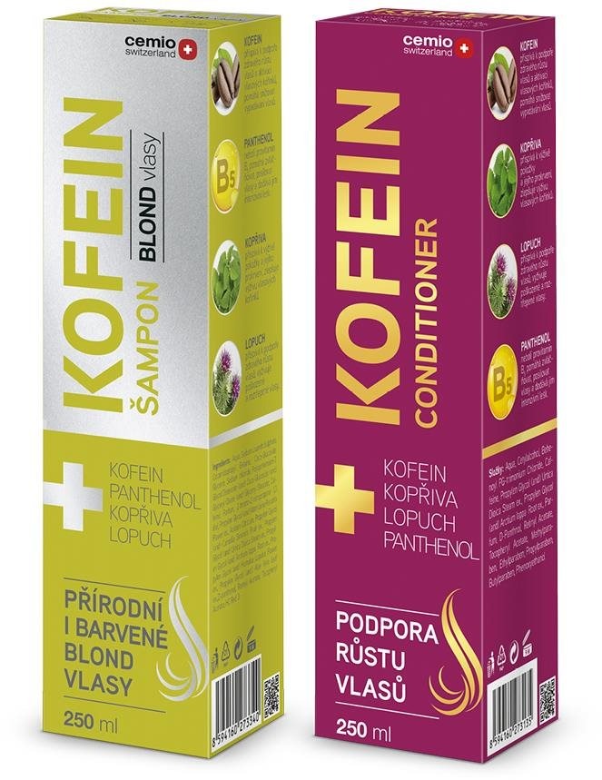 CEMIO Kofein hajápoló készlet szőke hajra 500 ml