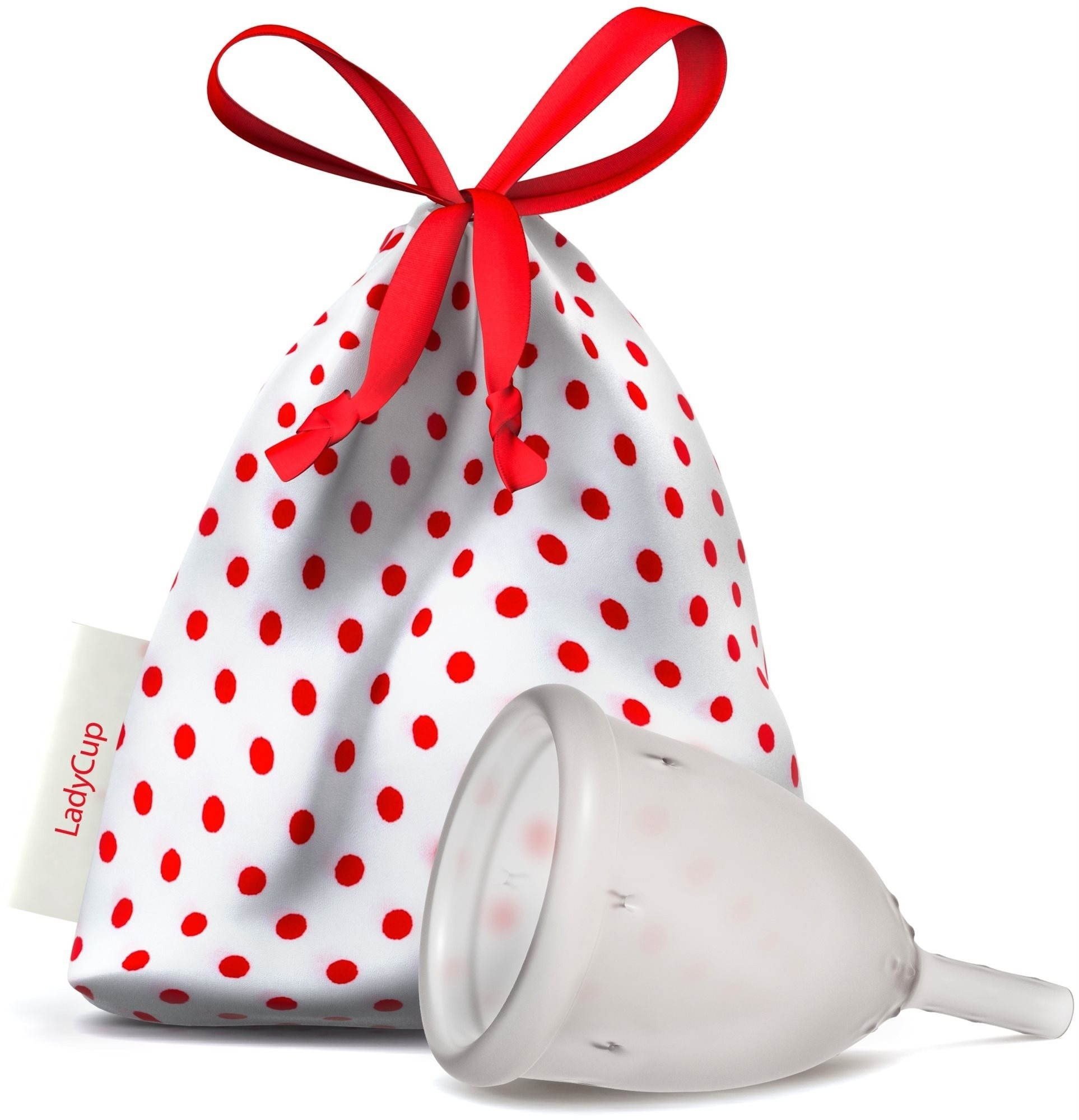 Menstruációs kehely LADYCUP Átlátszó, méret 1,5 mm, átmérő. S