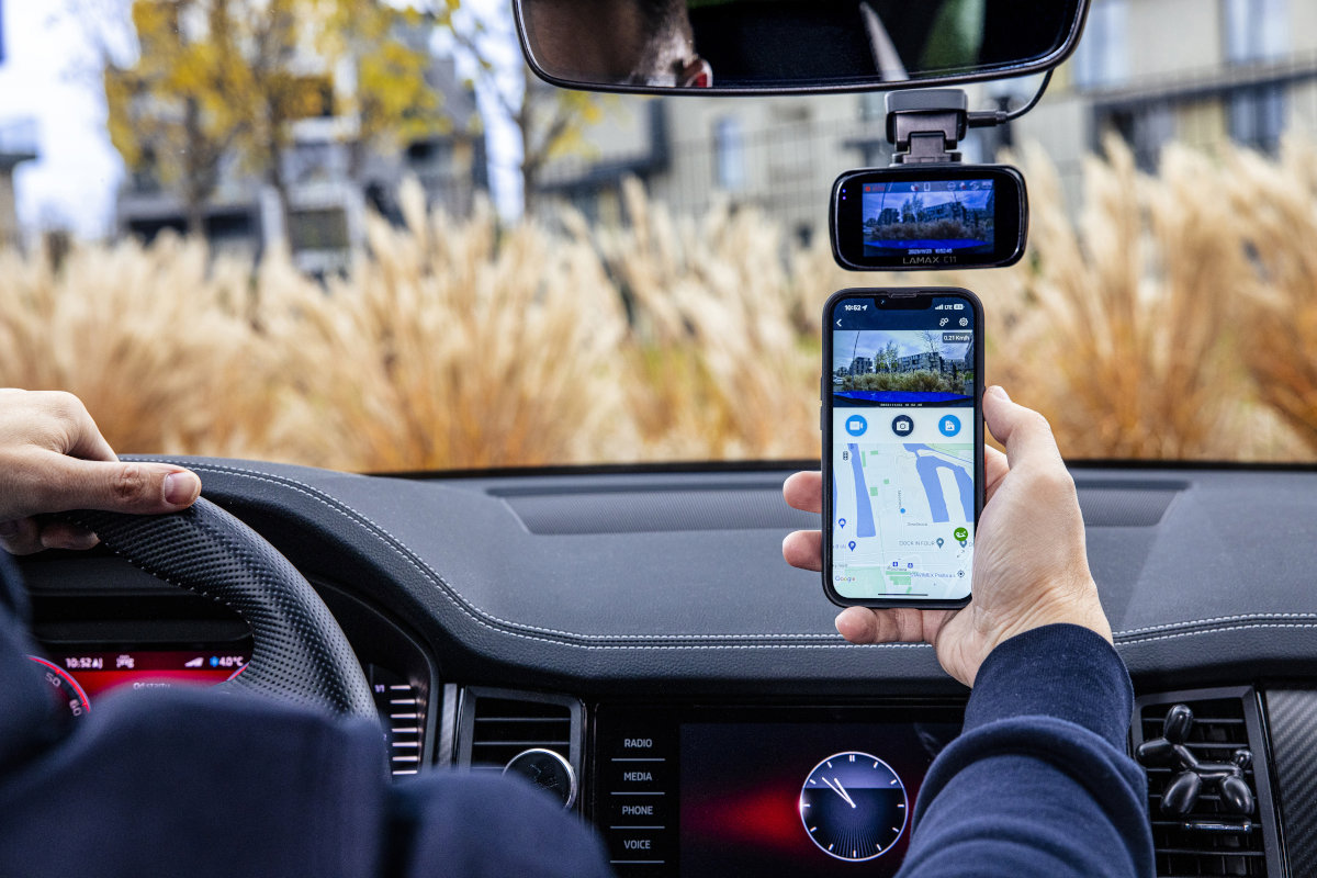 LAMAX C11 GPS 4K autós kamera