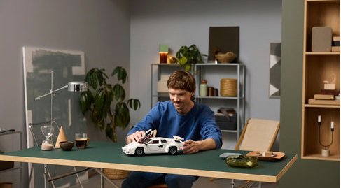 LEGO® Ikonok 10337 Lamborghini Countach 5000 Quattrovalvole Lamborghini Countach 5000 Quattrovalvole