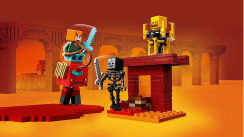 LEGO® Minecraft® Csata az alvilági lávatónál 21266