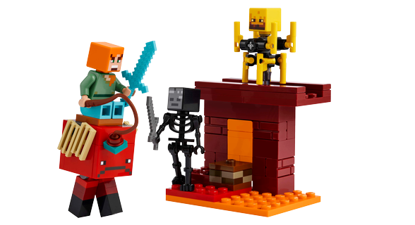 LEGO® Minecraft® Csata az alvilági lávatónál 21266