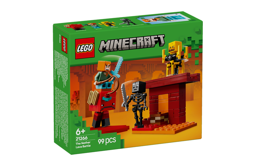 LEGO® Minecraft® Csata az alvilági lávatónál 21266