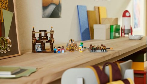 LEGO® Minecraft® 21272 Harci gyűrű az erdei kastélyban