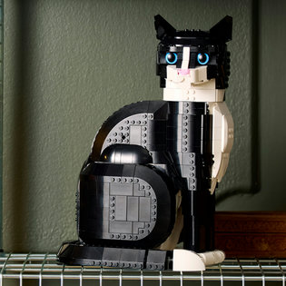 LEGO® Ideas 21349 Fekete-fehér macska