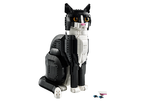 LEGO® Ideas 21349 Fekete-fehér macska