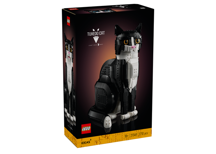 LEGO® Ideas 21349 Fekete-fehér macska