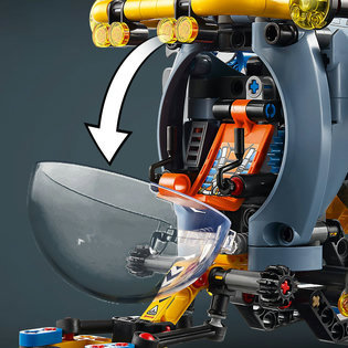 LEGO® Technic Mélytengeri kutató tengeralattjáró 42201