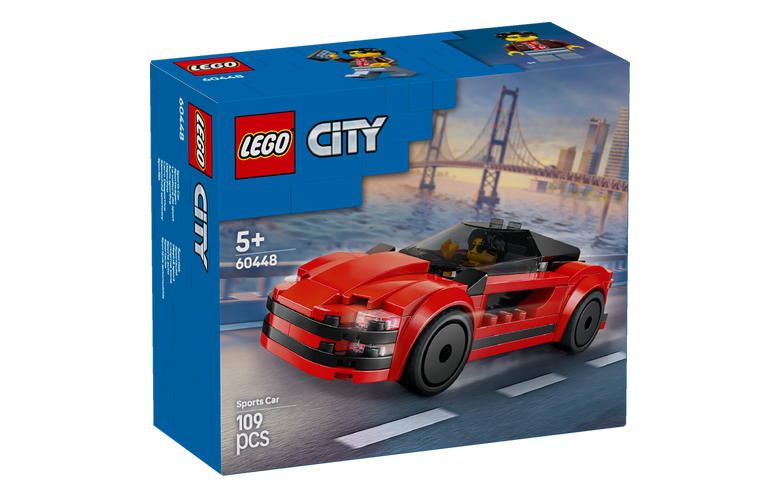 LEGO® City Piros sportautó 60448