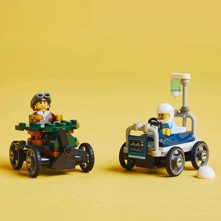 LEGO® City Repülő vs. kórházi ágy, versenyautós csomag 60459