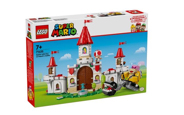 LEGO® Super Mario™ 71435 Csata Roy-jal a Peach Castle-ban