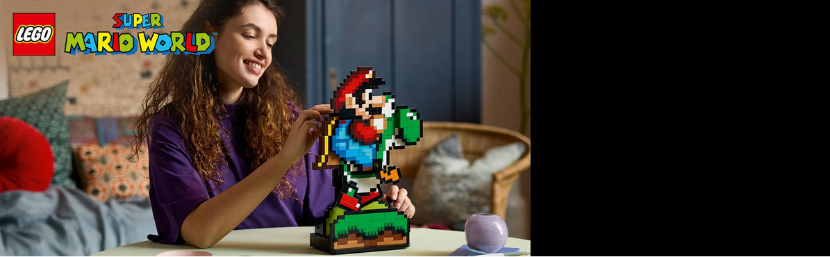 LEGO® Super Mario™ 71438 LEGO® Super Mario World™: Mario és Yoshi