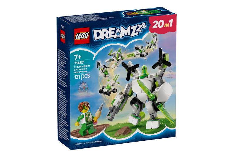 LEGO® DREAMZzz™ Z-Blob robot és járműves kalandjai 71487
