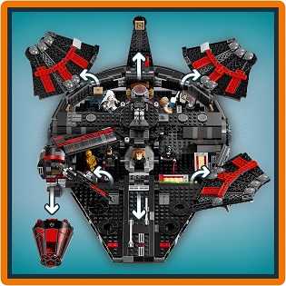 LEGO LEGO® Star Wars™ 75389 Sötét sólyom