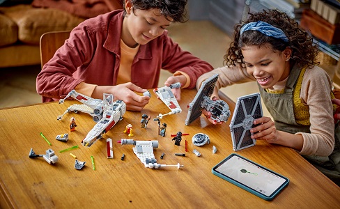 LEGO építőkészlet LEGO® Star Wars™ 75393 TIE vadászgép és X-szárnyú - kombinált építőkészlet