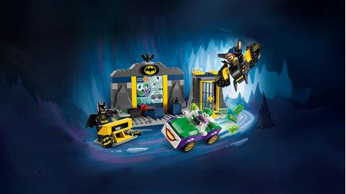LEGO® DC Batman™ 76272 Denevérbarlang és Batman™, Batgirl™ és a Joker™