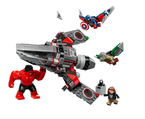 LEGO® Marvel 76292 Csata: Amerika Kapitány vs. Vörös Hulk