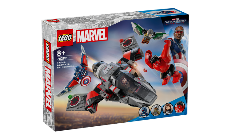 LEGO® Marvel 76292 Csata: Amerika Kapitány vs. Vörös Hulk
