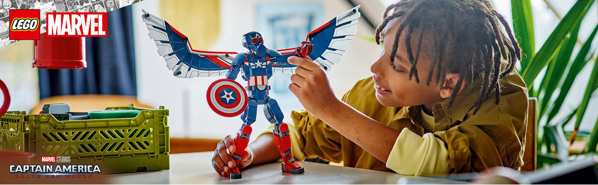 LEGO® Marvel 76296 Új Amerika kapitány építhető figura