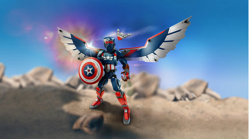 LEGO® Marvel 76296 Új Amerika kapitány építhető figura