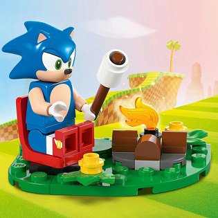 LEGO® Sonic the Hedgehog™ 77001 Sonic és a tábortűz