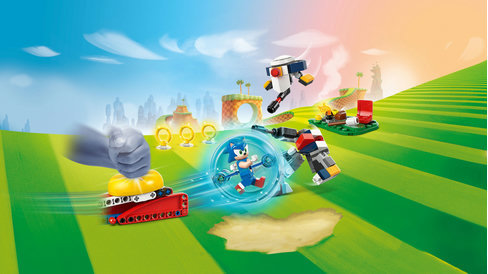 LEGO® Sonic the Hedgehog™ 77001 Sonic és a tábortűz