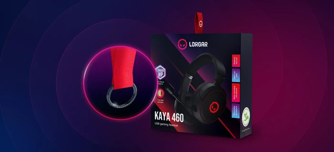 LORGAR Kaya 460 gamer fejhallgató