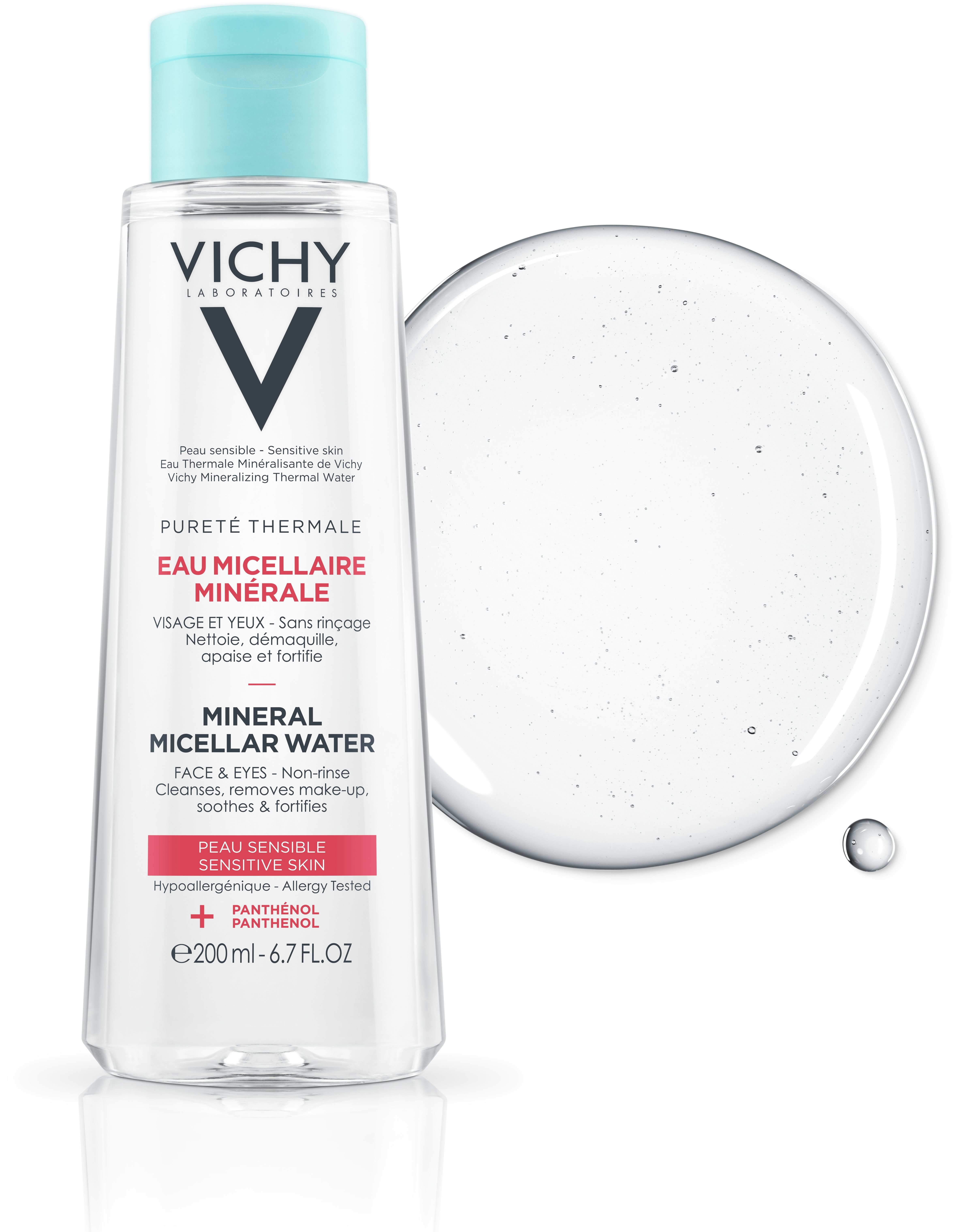 VICHY Pureté Thermale Mineral Micellar Water Sensitive Skin micellás víz érzékeny bőrre 200 ml