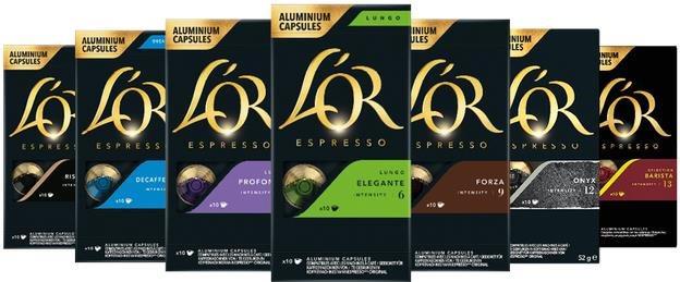 L'OR Essentials MixPack Nespresso®* Original 70 darab