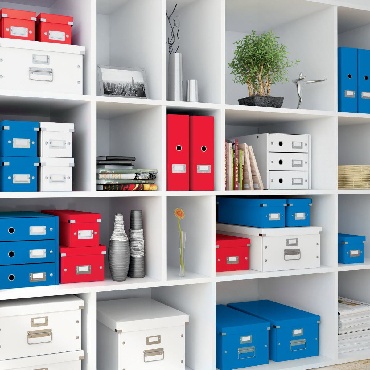 LEITZ Click & Store WOW piros magazinállvány LEITZ Click & Store WOW piros