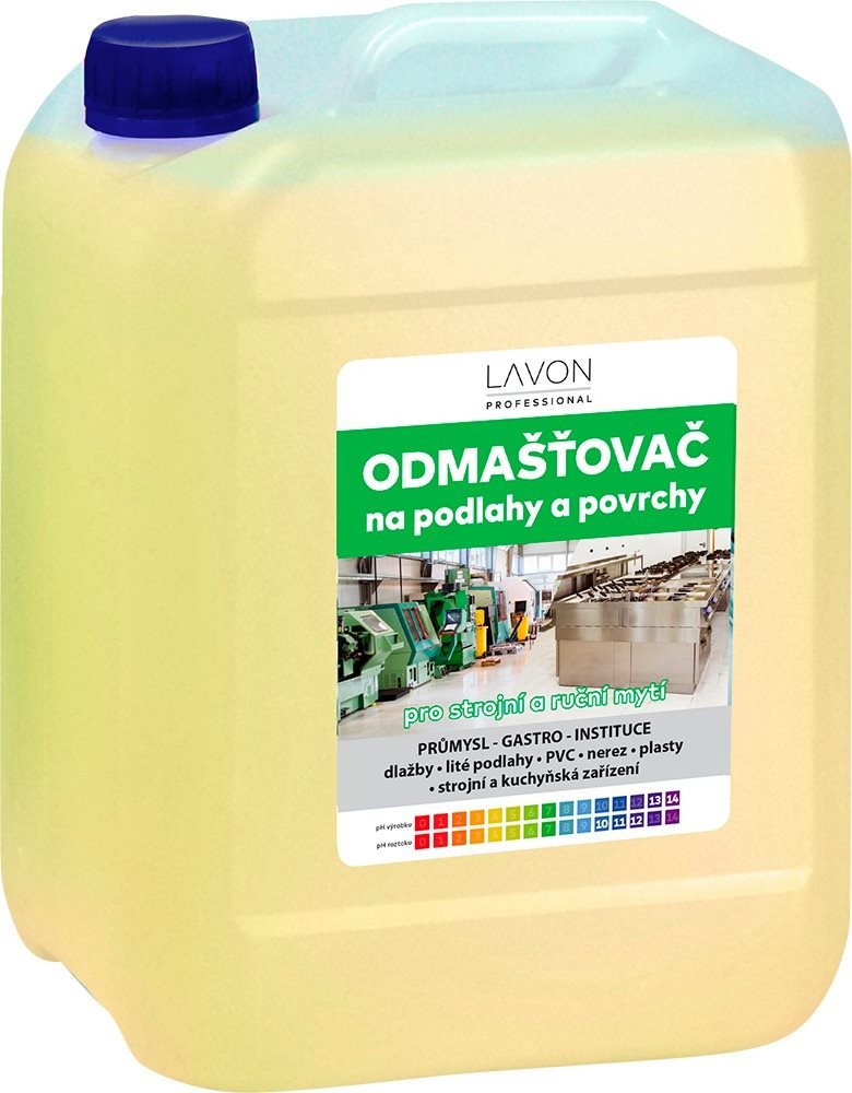A LAVON zsíroldó ideális készítmény az erősen szennyezett felületek tisztítására