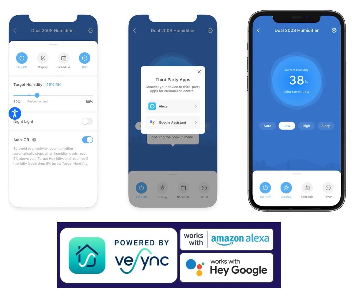 Levoit párásító DUAL200S PRO SMART