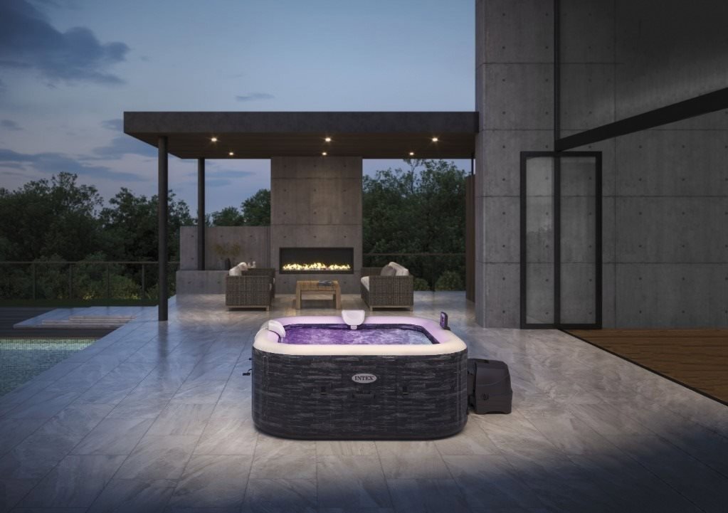 Pezsgőfürdő MARIMEX Pezsgőfürdő 6 személyre Pure Spa - Bubble Greystone Deluxe 6 AP