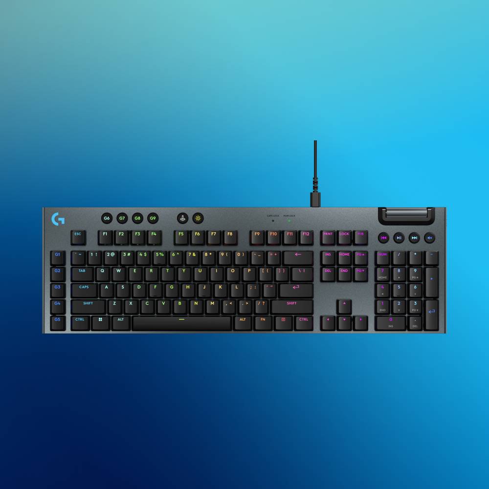 Logitech G915 X gaming billentyűzet, fekete - US INTL