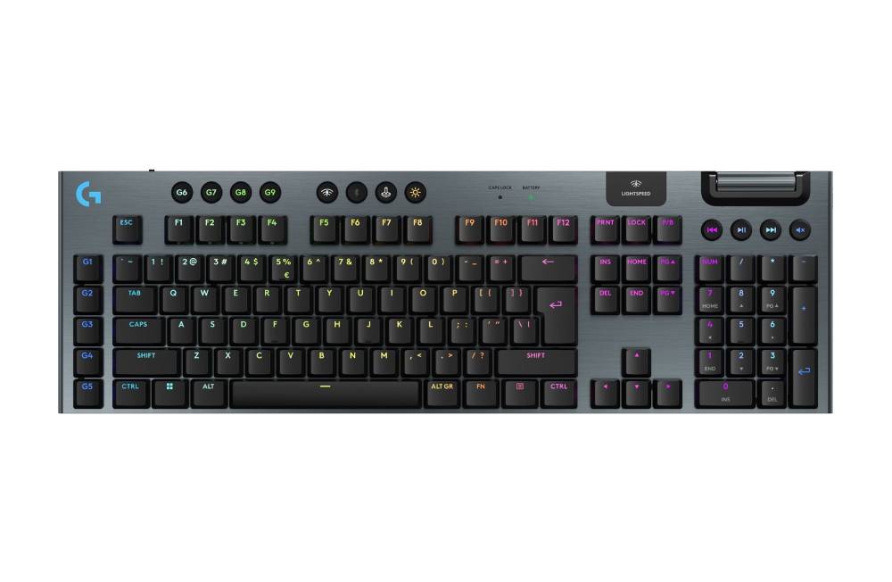 Logitech G915 X LIGHTSPEED gaming billentyűzet, fekete
