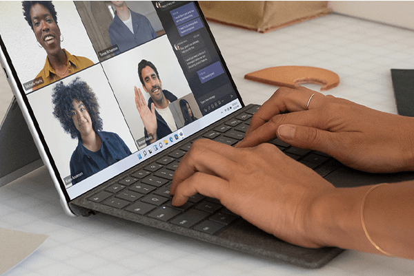 Microsoft Surface Pro billentyűzet Slim Pen Platinum ENG